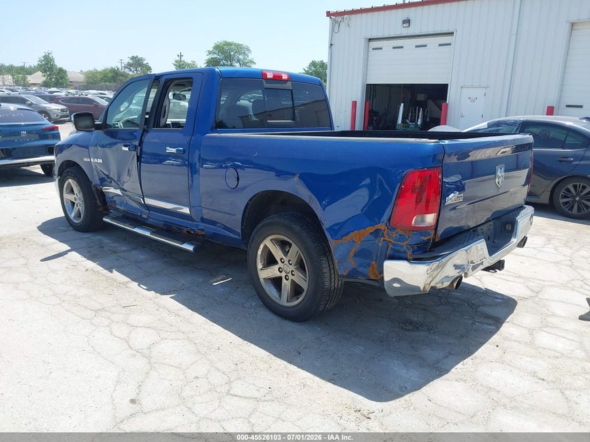 Vin: 1d7rb1gt6as213036, lot: 46024347, dodge ram 1500 slt/sport/trx 20103