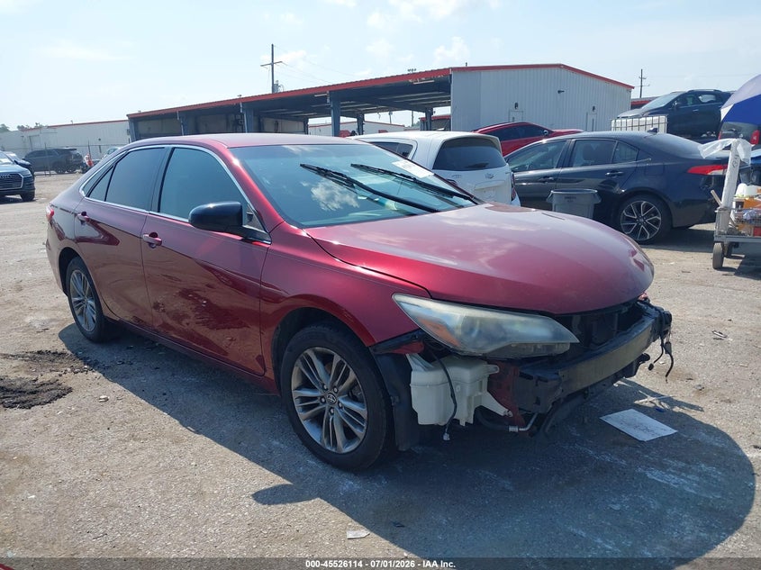 2017 TOYOTA CAMRY auction photo 1