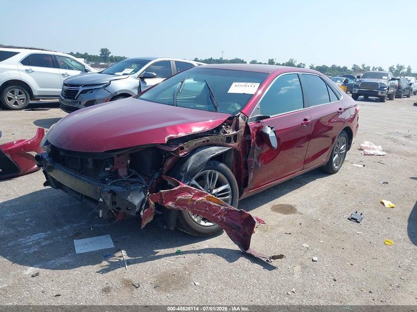 2017 TOYOTA CAMRY auction photo 2