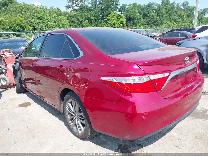 2017 TOYOTA CAMRY auction photo 3