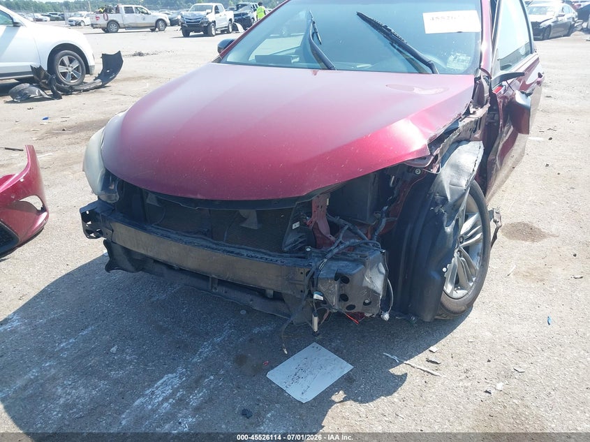 2017 TOYOTA CAMRY auction photo 6