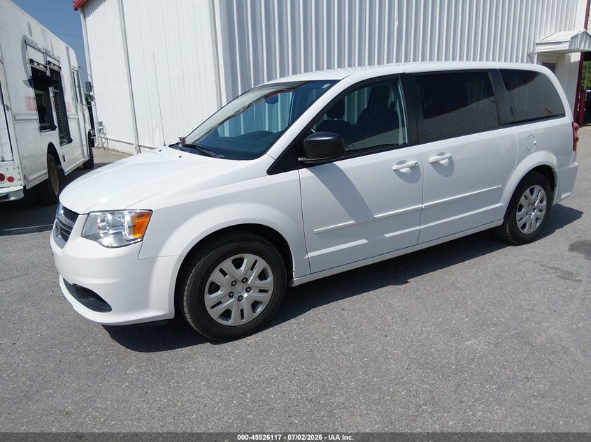 Vin: 2c4rdgbg8hr724180, lot: 46024361, dodge grand caravan se 20172