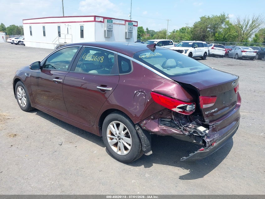 2018 KIA OPTIMA auction photo 3