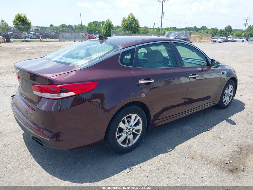 2018 KIA OPTIMA auction photo 4