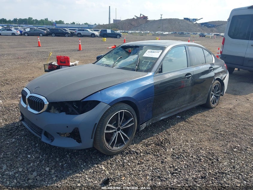 Vin: 3mw5r7j02m8b90525, lot: 46024410, bmw 330i xdrive 20212