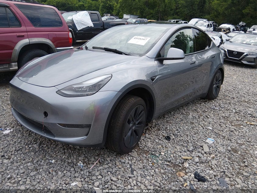 2025 TESLA MODEL Y auction photo 2