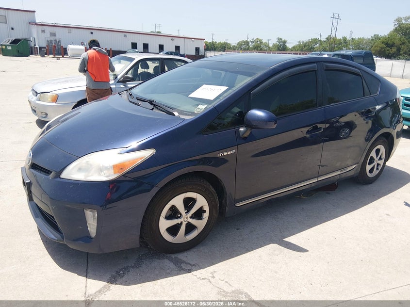 JTDKN3DU9D0340682 2013 TOYOTA PRIUS THREE photo 1