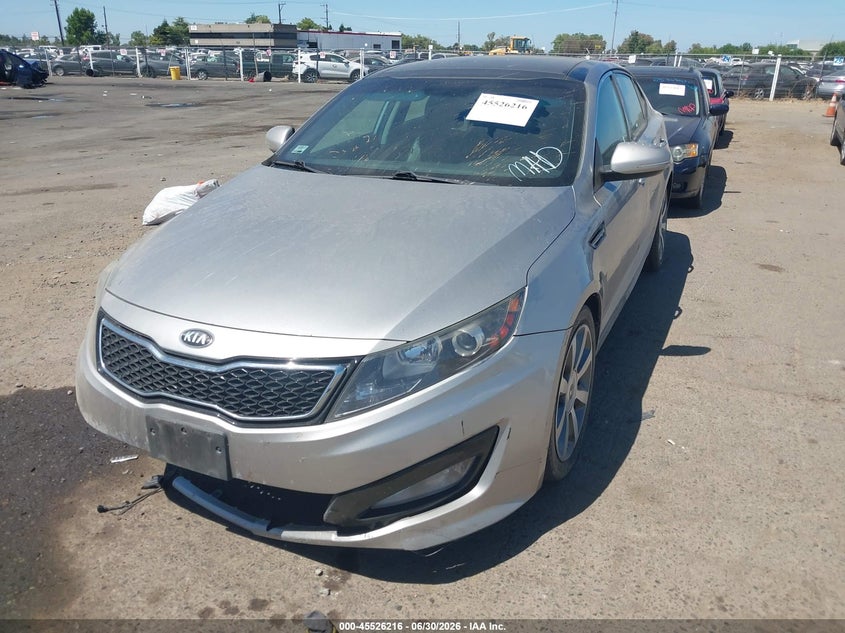 2013 Kia Optima, Обычный износ, IAAI, VIN 5XXGR4A6XDG176072 — фото 2