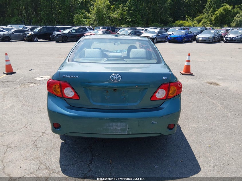 TOYOTA COROLLA 2010 VIN 2T1BU4EE1AC327605