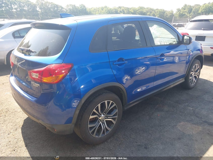 2017 MITSUBISHI OUTLANDER SPORT auction photo 4