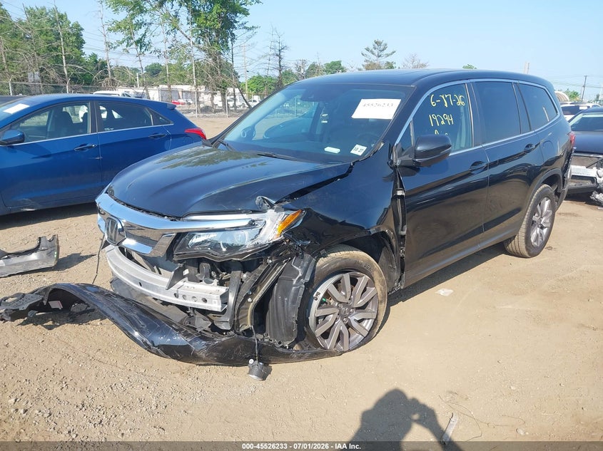 HONDA PILOT 2022 VIN 5FNYF6H5XNB087547