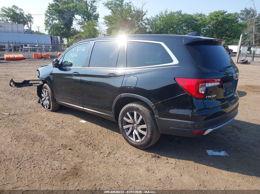 HONDA PILOT 2022 VIN 5FNYF6H5XNB087547