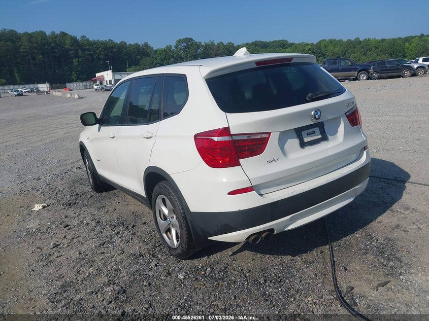2011 BMW X3 auction photo 3