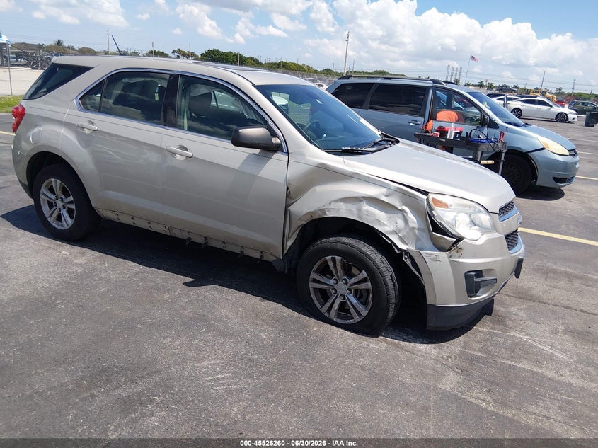 2013 Chevrolet Equinox Ls, Правый бок, IAAI, VIN 2GNALBEK3D6258244