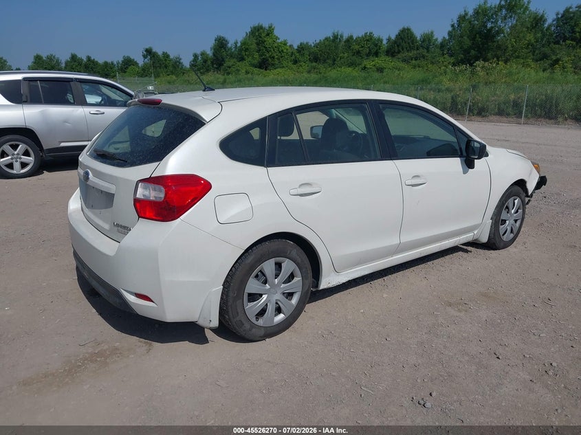 Vin: jf1gpaa60fh268954, lot: 46024514, subaru impreza 2.0i 20154