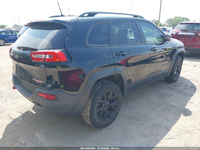 2018 JEEP CHEROKEE auction photo 4