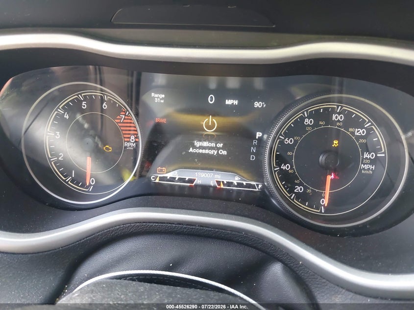 2018 JEEP CHEROKEE auction photo 7