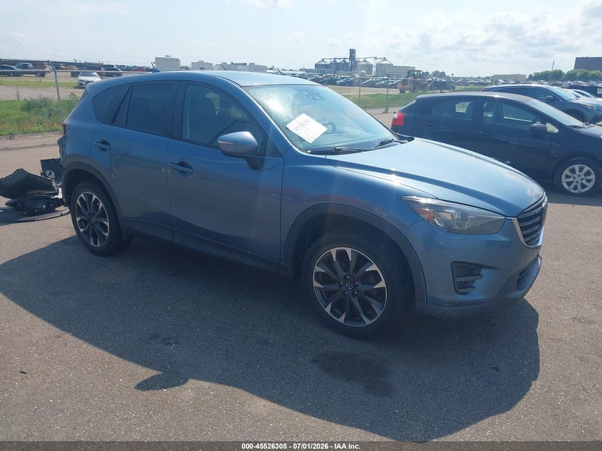 Vin: jm3ke4dy9g0852656, lot: 46024549, mazda cx-5 grand touring 2016 img_1