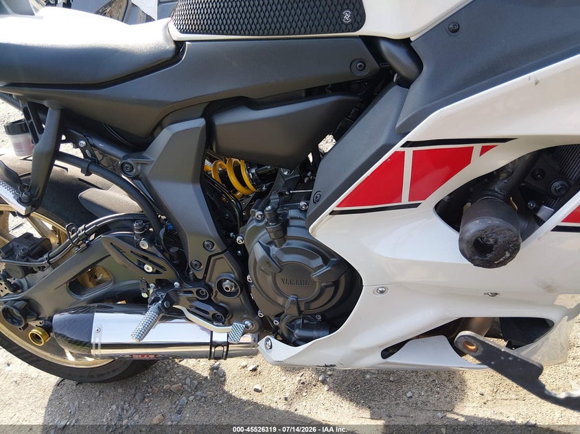 2022 Yamaha Yzfr7 VIN: JYARM38E5NA002787 Lot: 45526319
