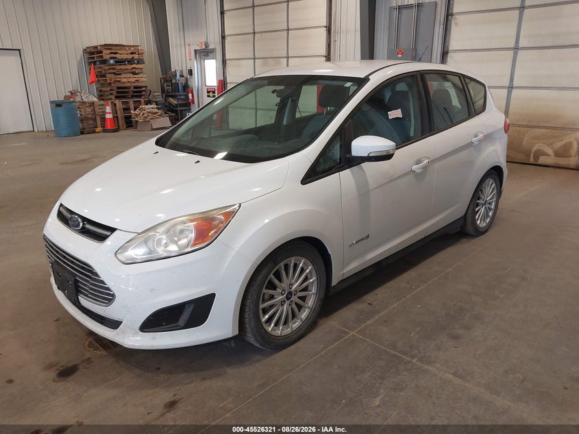 Vin: 1fadp5au8gl115729, lot: 46024565, ford c-max hybrid se 20162