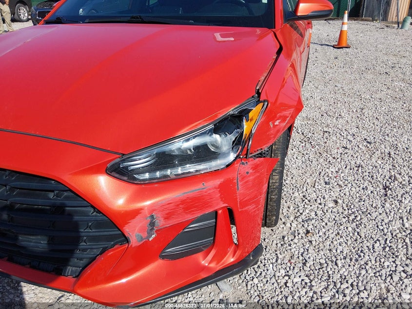 2019 Hyundai Veloster 2.0 Premium VIN: KMHTG6AF6KU012532 Lot: 45526323