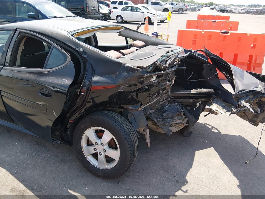 2008 Pontiac Grand Prix VIN: 2G2WP552X81158993 Lot: 45526324