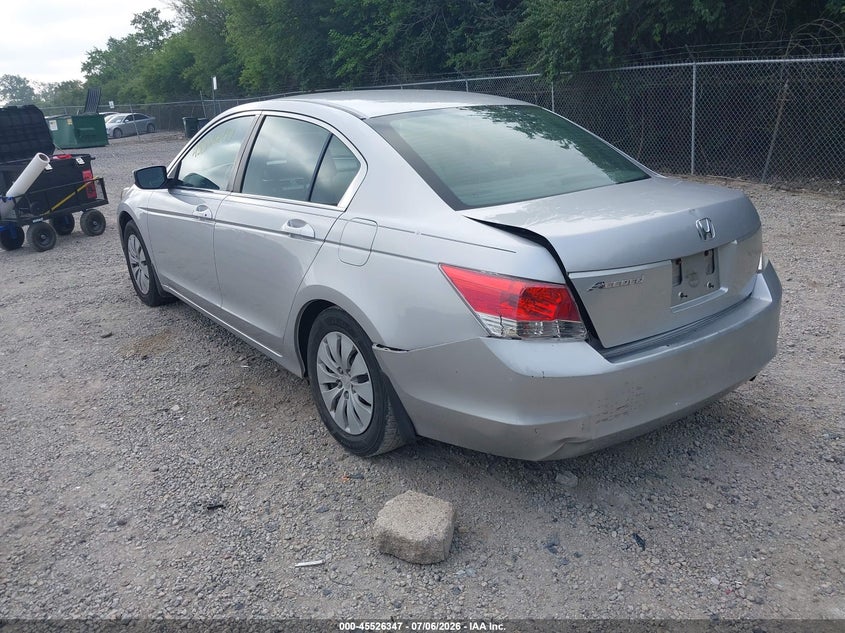 2010 HONDA ACCORD auction photo 3