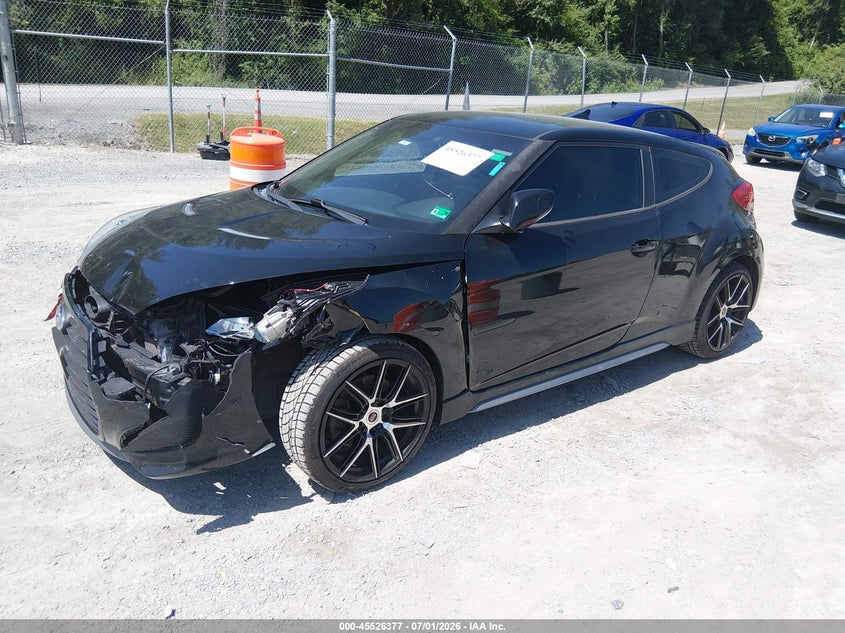 2014 HYUNDAI VELOSTER auction photo 2