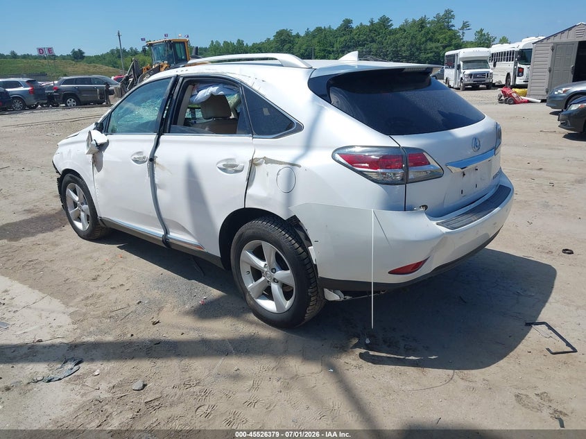 Vin: 2t2bk1ba9fc283510, lot: 46024623, lexus rx 350 20153