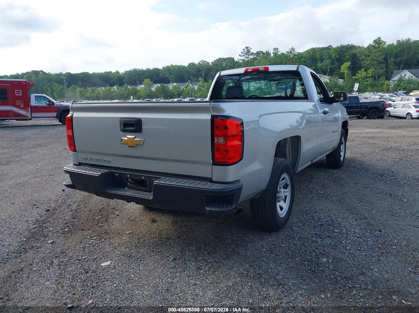 Vin: 1gcncneh4gz264269, lot: 46024630, chevrolet silverado 1500 work truck 20164
