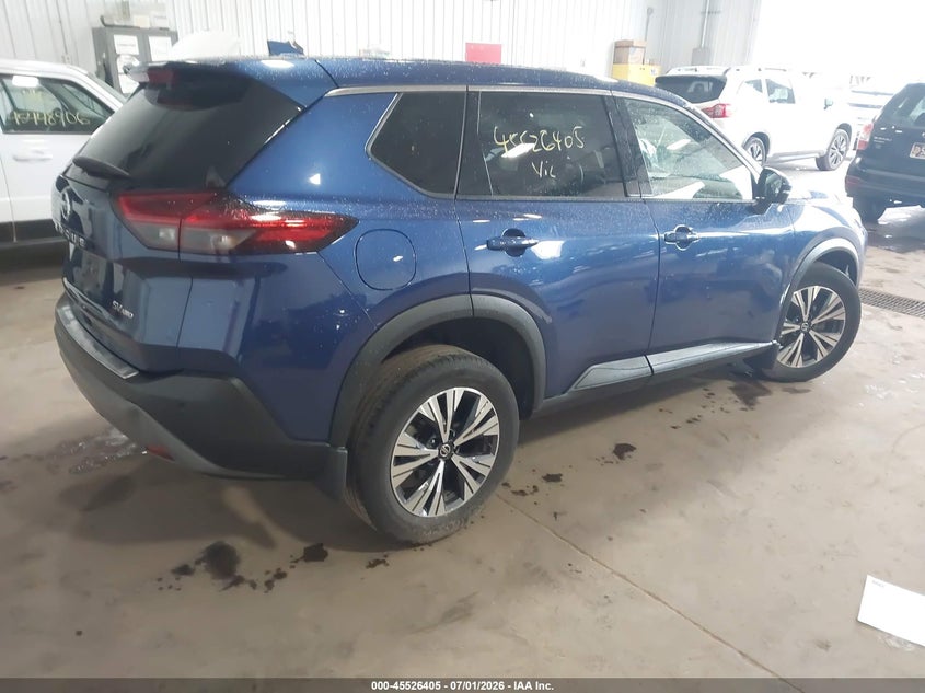 2021 NISSAN ROGUE auction photo 4
