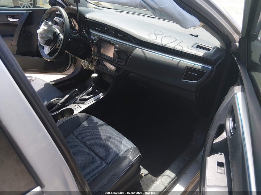 2014 TOYOTA COROLLA SEDAN 1.8L I-4 DOHC, VVT, 132HP