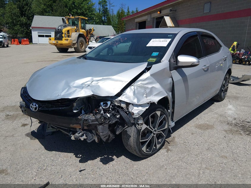 2014 TOYOTA COROLLA SEDAN 1.8L I-4 DOHC, VVT, 132HP