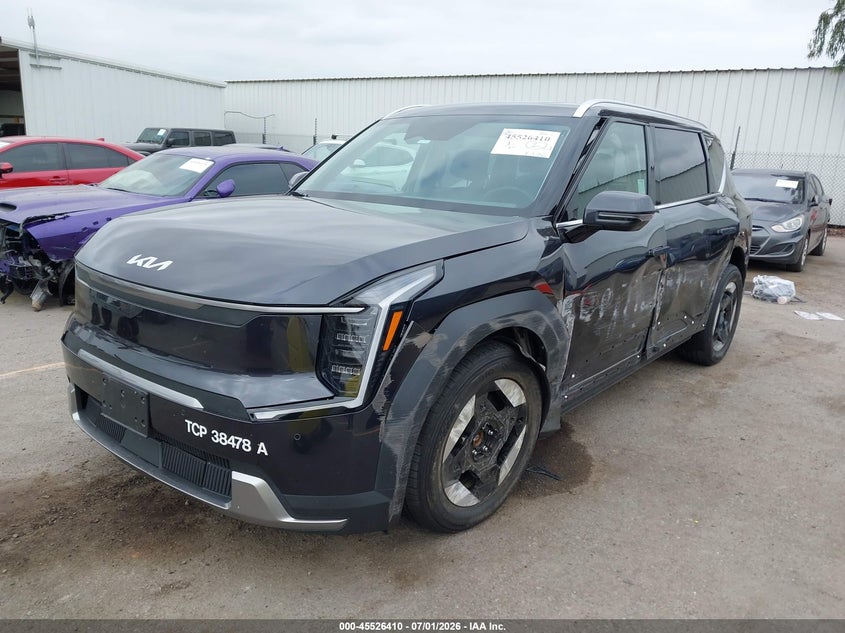 Vin: 5xyaffs5xsg002740, lot: 46024654, kia ev9 wind 20252
