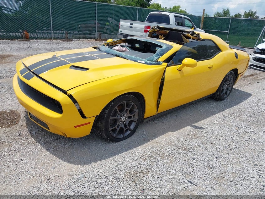 Vin: 2c3cdzggojh331431, lot: 46024655, dodge challenger gt awd 20182