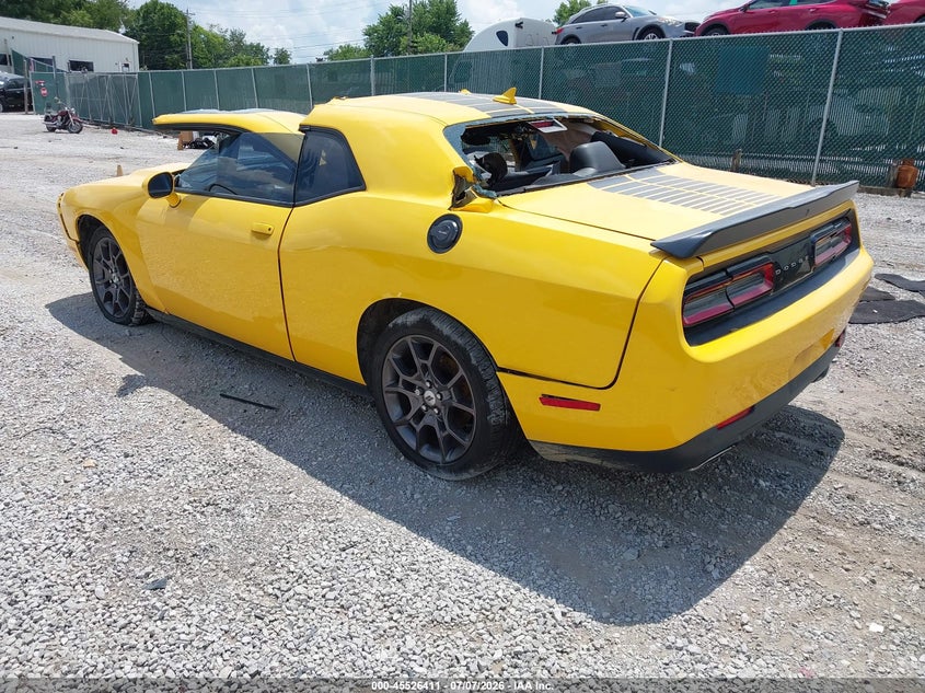 Vin: 2c3cdzggojh331431, lot: 46024655, dodge challenger gt awd 20183