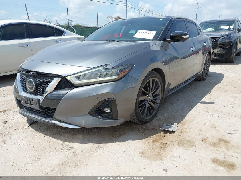 Vin: 1n4aa6fv0lc366086, lot: 46024665, nissan maxima platinum xtronic cvt 20202