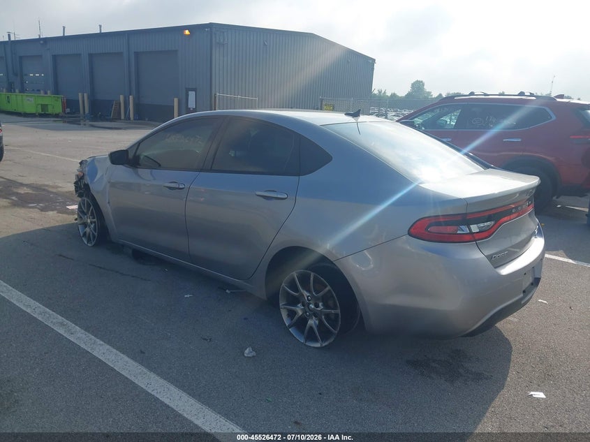 Vin: 1c3cdfbb8ed719813, lot: 46024716, dodge dart sxt 20143