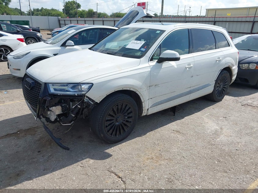 Vin: wa1ahaf74jd040030, lot: 46024717, audi q7 2.0t premium 20182