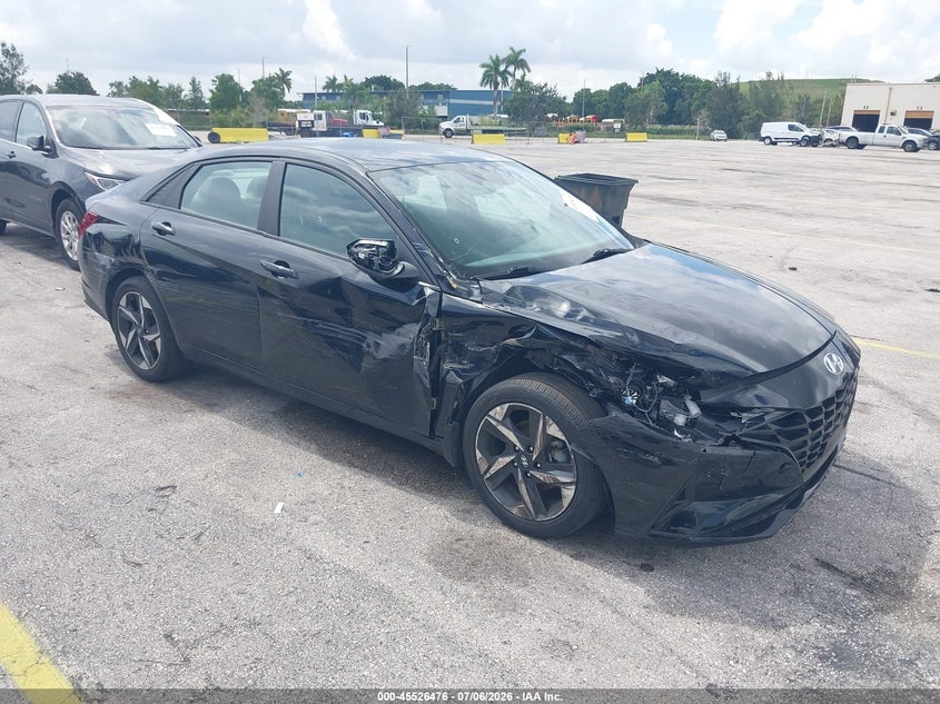 2023 Hyundai Elantra Sel, Правий бік, IAAI, VIN KMHLS4AG0PU502208