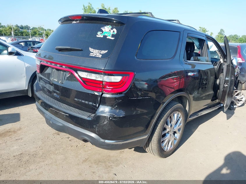 Vin: 1c4rdjegxfc908261, lot: 46024723, dodge durango citadel 20154