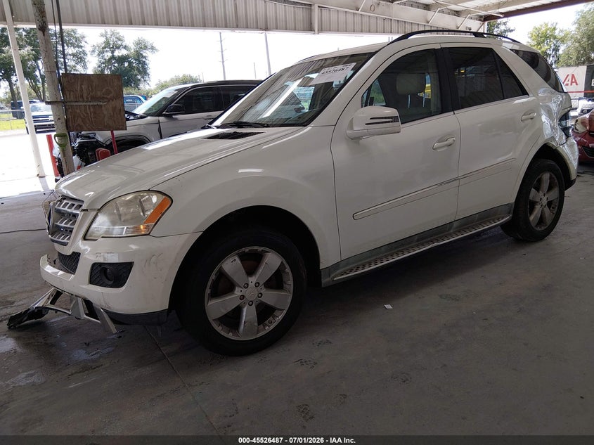 MERCEDES-BENZ ML 350 2011 VIN 4JGBB5GBXBA675998