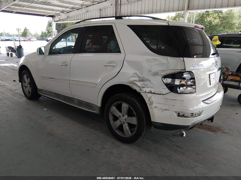 2011 MERCEDES-BENZ ML 350 auction photo 3