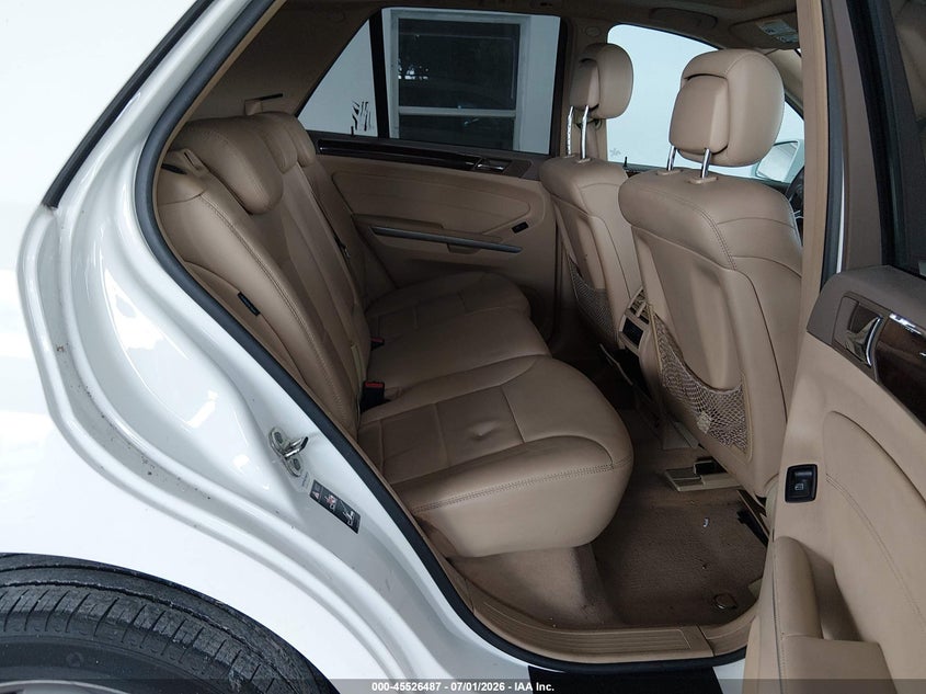2011 MERCEDES-BENZ ML 350 auction photo 8