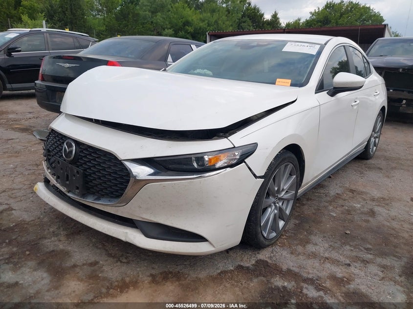2023 Mazda 3, Right Front, IAAI, VIN 3MZBPABMXPM375375 — photo 2