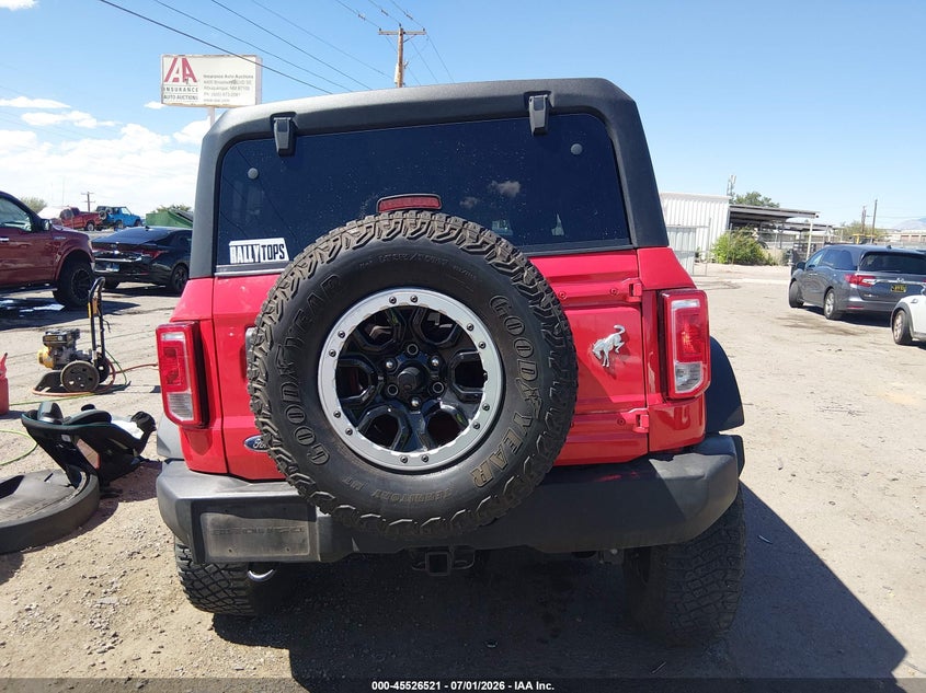 2022 Ford Bronco VIN: 1FMEE5DP1NLA94001 Lot: 45526521