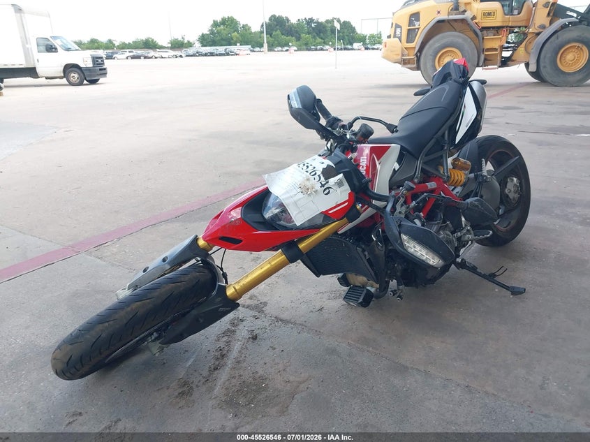 2020 DUCATI HYPERMOTARD auction photo 2