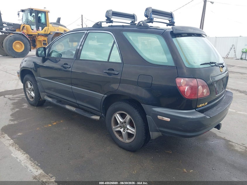 1999 LEXUS RX SPORT UTILITY VEHICLE 3.0L V-6 DOHC, VVT, 220HP