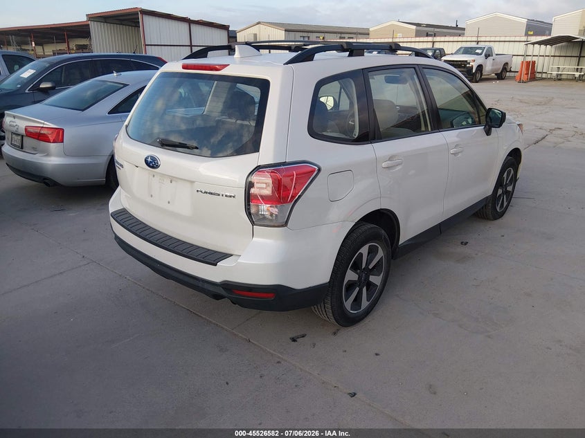 2017 SUBARU FORESTER auction photo 4