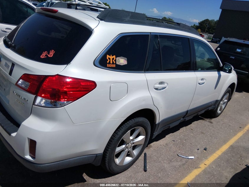 Vin: 4s4brbkc3d3285083, lot: 46024866, subaru outback 2.5i limited 20134
